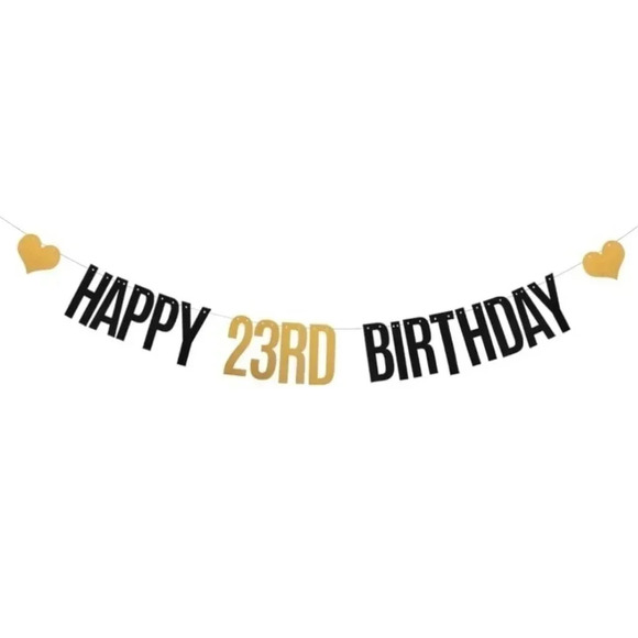 Other - Happy 23rd Birthday Banner